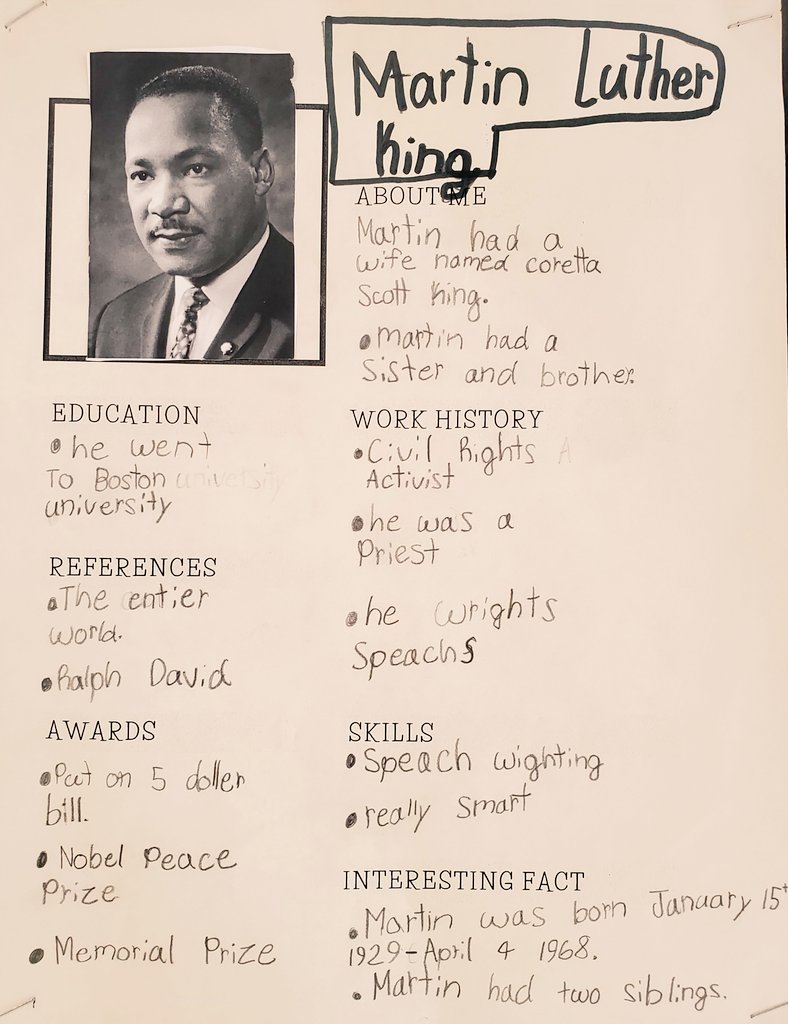 Ms_MNaresh's tweet photo. Creating resumes to explore the contributions and achievements of influential African Americans around the world, both past and present for #BlackHistoryMonth2021 https://t.co/m9swWcTrUw