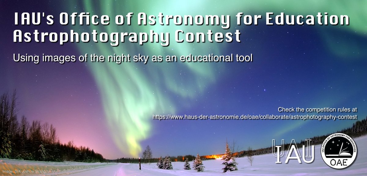 Are you an astrophotographer – and keen on supporting astronomy education? Then this contest is for you!
bit.ly/3bdGBaP 
#STEAMeducation 
<a href="/astro4edu/">IAU Office of Astronomy for Education</a> <a href="/RasnzEd/">Rasnz Education</a> <a href="/AstronzNZ/">Astronz</a> @iangriffin
<a href="/SpacePlaceNZ/">Space Place</a>
@cazvarughese