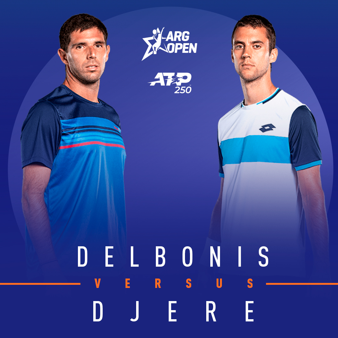 Delbonis quedó eliminado en el Argentina Open al perder con el serbio Djere