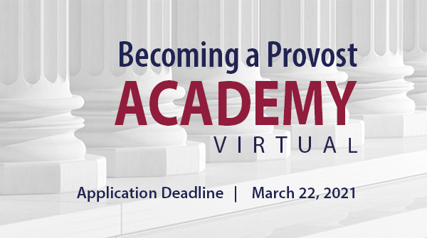 The Becoming a Provost Academy (BAPA) is a #LeadershipDevelopment program tailored to the distinctive needs of those who aspire to become provosts or CAOs at AASCU institutions. Apply or nominate a stellar leader today! aascu.org/LD/BAPA/ <a href="/AALI_tweets/">AALI - American Academic Leadership Institute</a>
