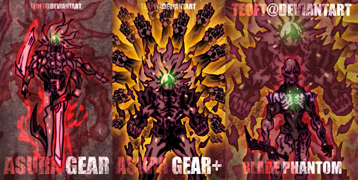 "In a World quite like ours, biomechanically engineered soldiers, known as Gears, fight endlessly for survival."

Some artworks for this "God Gear" concept I had back in 2015 