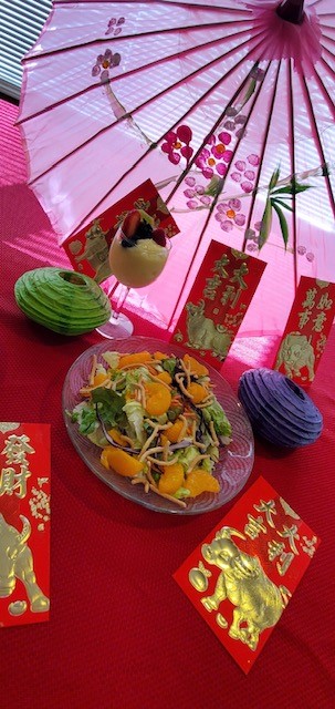 SL_ForestRidge's tweet photo. Asian Cuisine All Week Long! Residents experienced different Asian dishes this week including, Beef Lo Mein, Mango Pudding, Scallion Pancakes, and Peking Chicken. These were just a few of the dishes offered to our residents. https://t.co/FV732cMyfk