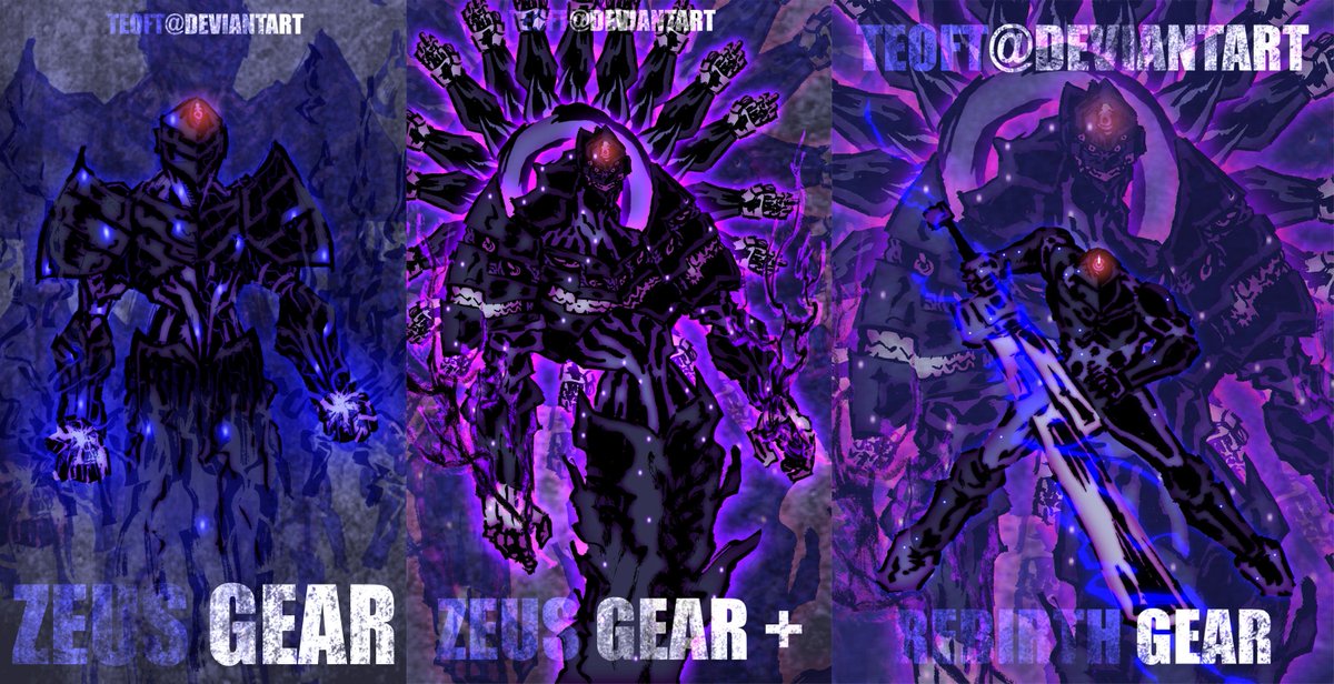 "In a World quite like ours, biomechanically engineered soldiers, known as Gears, fight endlessly for survival."

Some artworks for this "God Gear" concept I had back in 2015 