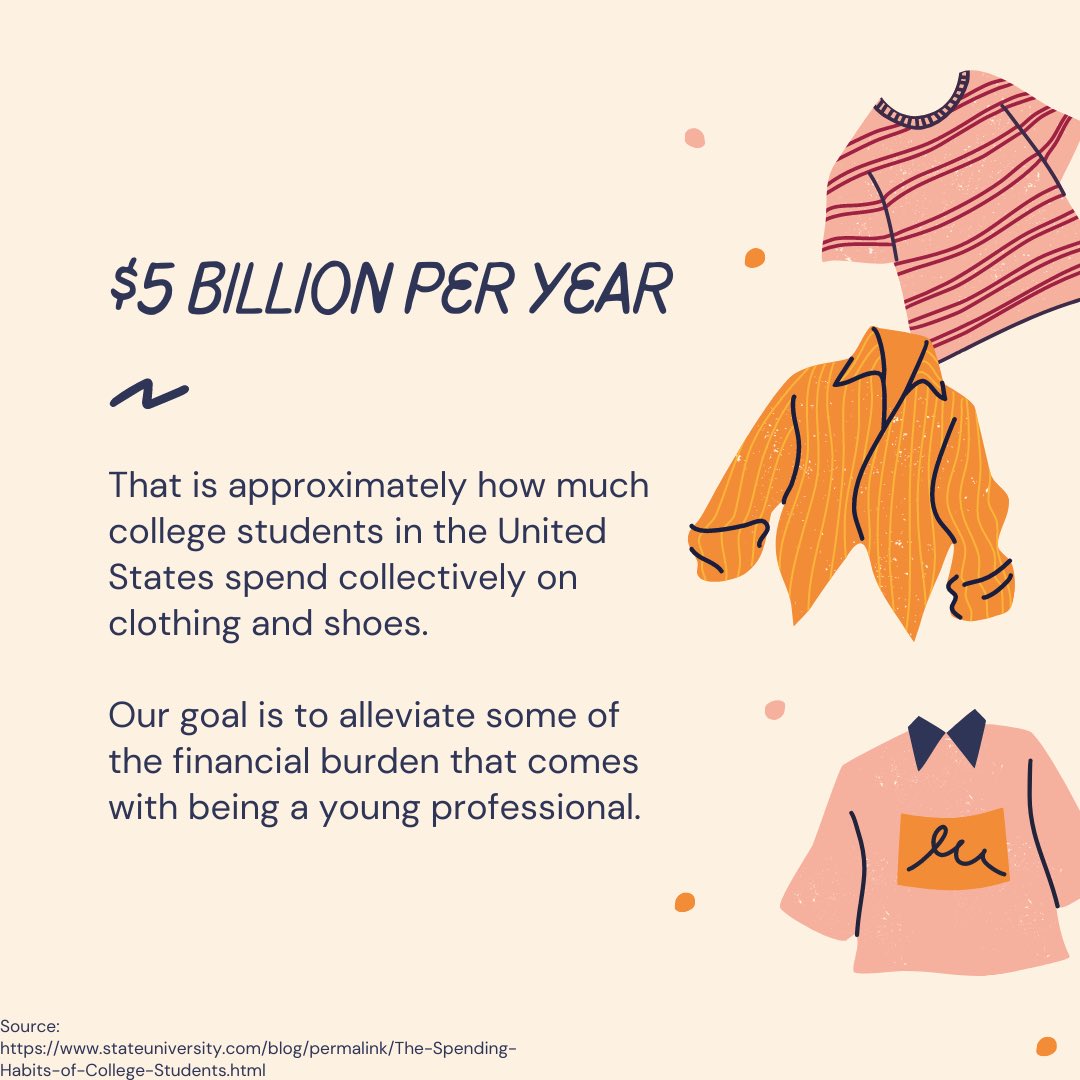 Have you donated to Coop’s Closet yet? If not, there’s still time. Friday, March 5th is the last day to help us in alleviating the financial burden of aspiring professionals. 💫