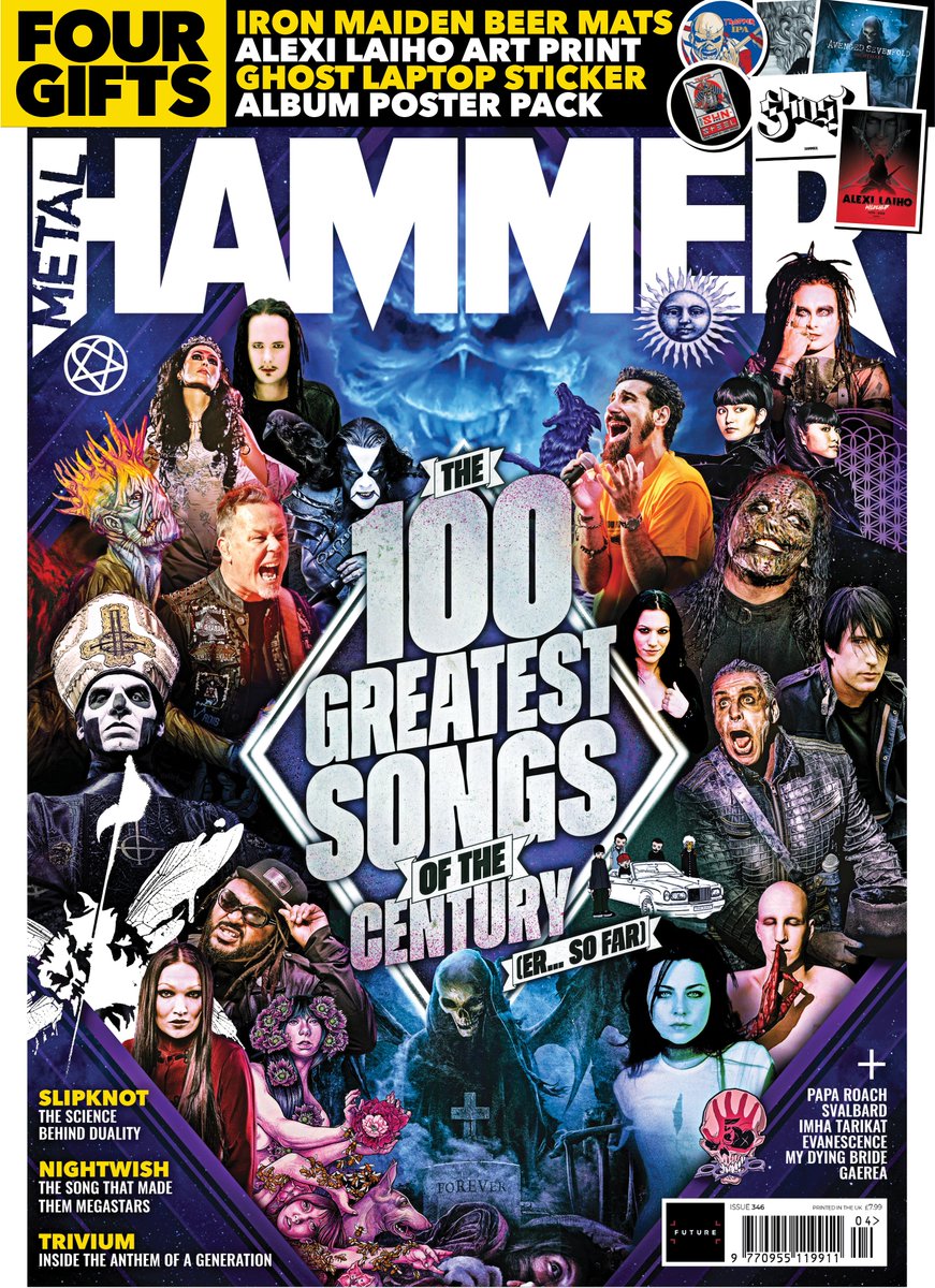 Los 100 mejores de 2017 de la revista Metal Hammer