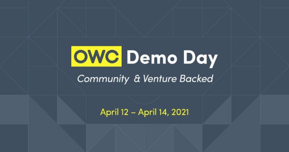 Web 3.0の祭典に参加しましょう🎉 <a href="/openwebfounders/">Open Web Collective</a> Demo Day 

【主なイベント】
🍹 Tastemaker Loungeのオープンウェブ版 が #Clubhouse 上で開催
🎥Watch Party＋投票は<a href="/fluxprotocol/">Flux Protocol</a>から参加
🤜🤛コミュニティ＆VCデモデーも開催しますので早めに参加登録して下さい：
bit.ly/3bWgeFh