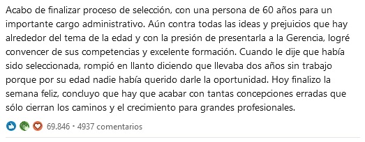 Andrespetersen's tweet photo. A veces #LinkeIn te sorprende para bien. https://t.co/vuFwywhv9O