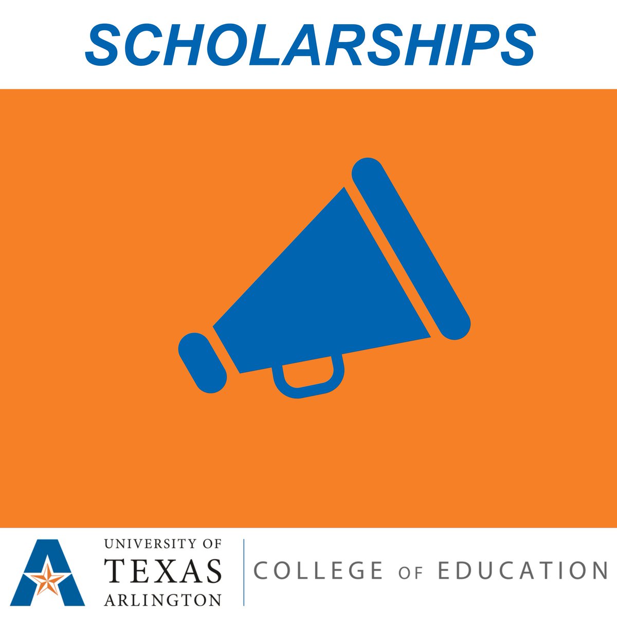 Attention mid-level &amp; secondary education intended students! The Advanced Placement Institute Future Teachers Scholarship application deadline is 3/5/21! This scholarship has one award of up to $1,500 for one year. Visit uta.academicworks.com/opportunities/… to learn more and apply. #teachUTA
