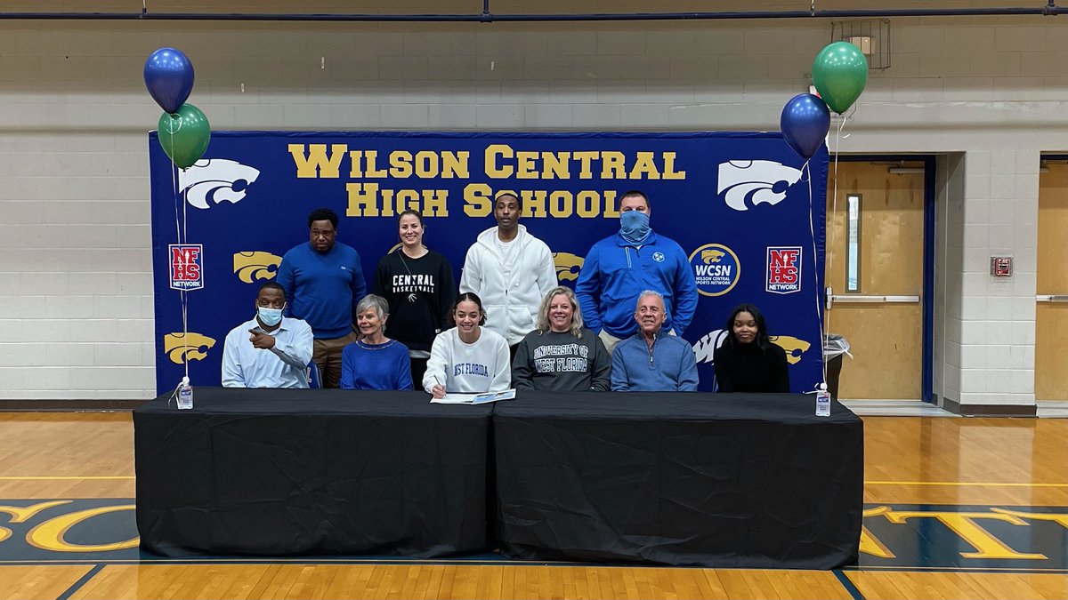 A Big Congratulations to Wilson Central's own Campbell Strange.  She signed a basketball scholarship to THE UNIVERSITY OF WEST FLORIDA! Proud of you Campbell! #onegreatcat <a href="/UWFCoachSLY/">Stephanie Yelton</a> <a href="/UWFWBB/">UWF Women's Basketball</a> <a href="/GoArgos/">UWF Athletics</a>