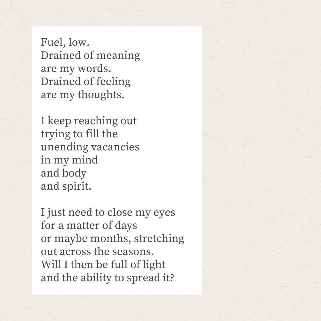0hMySt4rs's tweet photo. Today’s #LockdownPoem 😴 anyone else just feeling super exhausted recently? Don’t feel like I’ve had energy since 2020... 💤 https://t.co/qvwoPb8vht