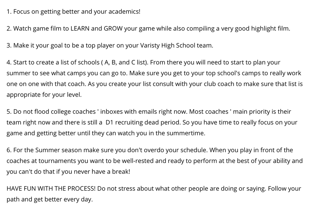 jamiemunro3's tweet photo. College Lacrosse Recruiting: What Should 2023's be doing?

This is some information we talk about to make sure they are putting their time and effort into the right places. 

Read more 👉 https://t.co/ry1RZNinWY

#LacrosseRecruiting #Lacrosse #CollegeLacrosse https://t.co/BsZ8yzUOVu