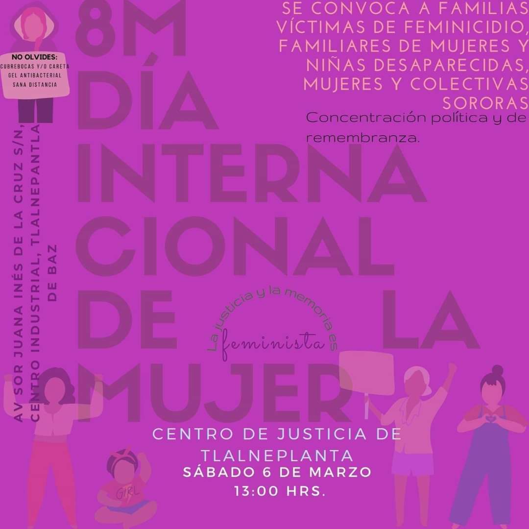 Alerta, alerta 📣📣📣📣💜💚
Seguimos tejiendo redes!!! 
NO ESTAMOS TODAS NOS FALTAN LAS DESAPARECIDAS!!!
JUSTICIA PARA LAS VÍCTIMAS DE FEMINICIDIO!!! 
Si juntamos las voces, se escuchará más fuerte!!