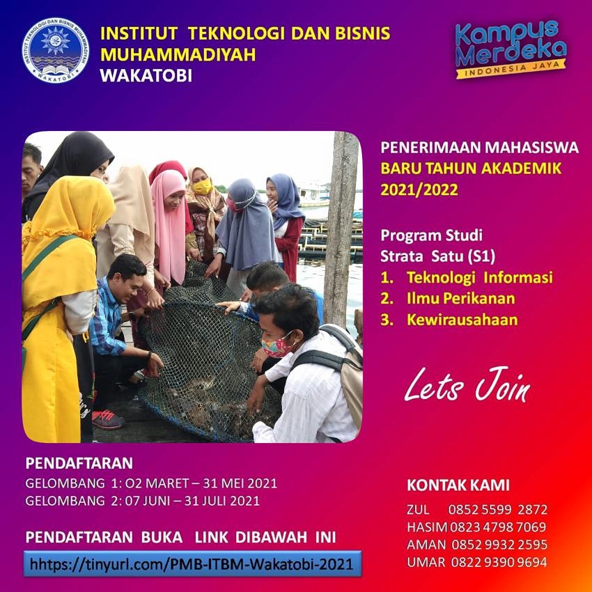 ItbmWakatobi's tweet image. #pmb2021 #itbmwakatoi #PTM #Muhammadiyah #Wakatobi #Sultra