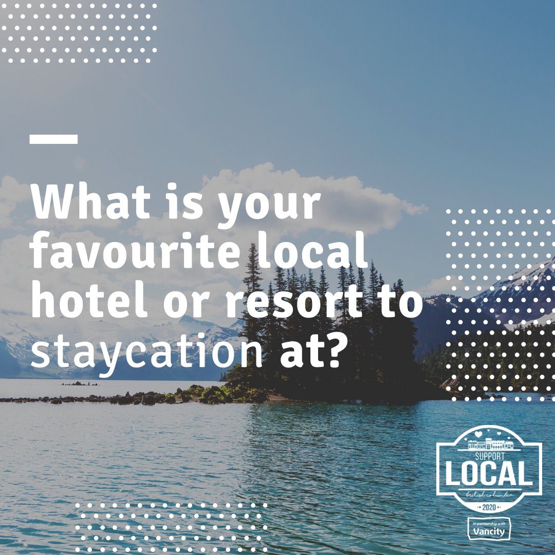 Drop in the comments below your favourite local hotel or resort you enjoy staycationing at! STAY TUNED: We will be putting a list together with your top choices 🙌

The ocean or the mountains? 🏔🌊 If had to choose...😁
.
.
.
#supportlocalbc #shoplocalbc #localbc