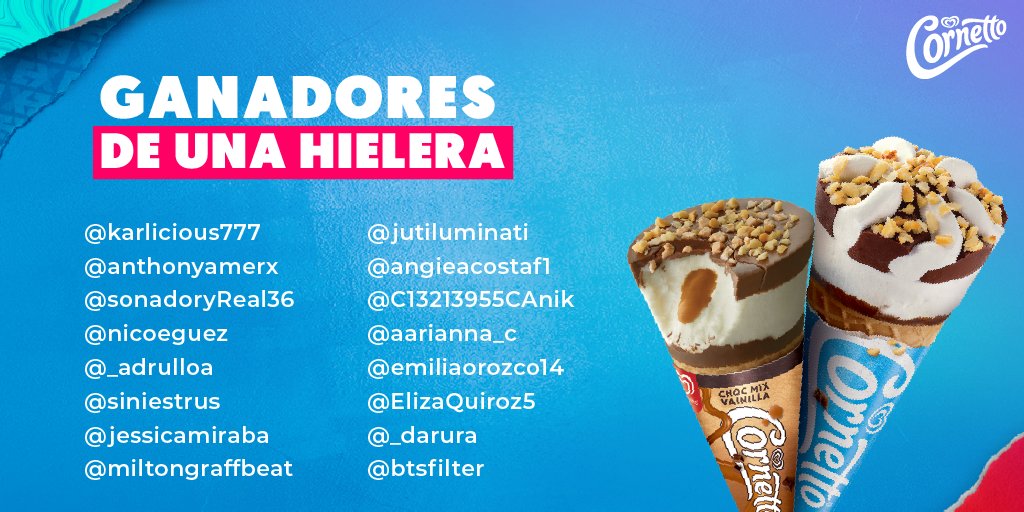 Pinguino_EC's tweet photo. ¡Ellos participaron y ganaron! Con #ExMachineCornetto intercambiaron los recuerdos de su ex, por una hielera llena de Cornetto 😎❤️. ¡Pronto estaremos anunciando nuevas sorpresas! 🙌🏼 https://t.co/5oJe6HHx7i