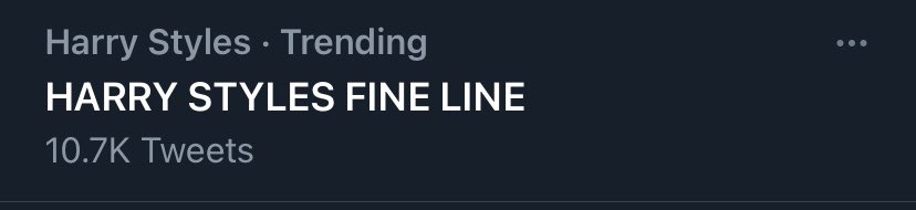 madistokess's tweet photo. LS isn’t here so...
‼️|| #VoteHarryStyles and #HarryStylesFineLine are trending https://t.co/Dy3FIbVmLX