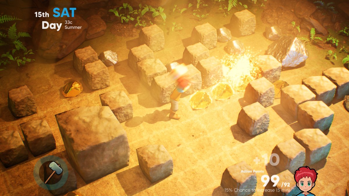 Nanohawk1's tweet photo. Line up the matched stone and get more reward :)
#StardewValley #HarvestMoon #RuneFactory #StoryofSeasons #indiedev #indiegames https://t.co/rTtUlGuJvC