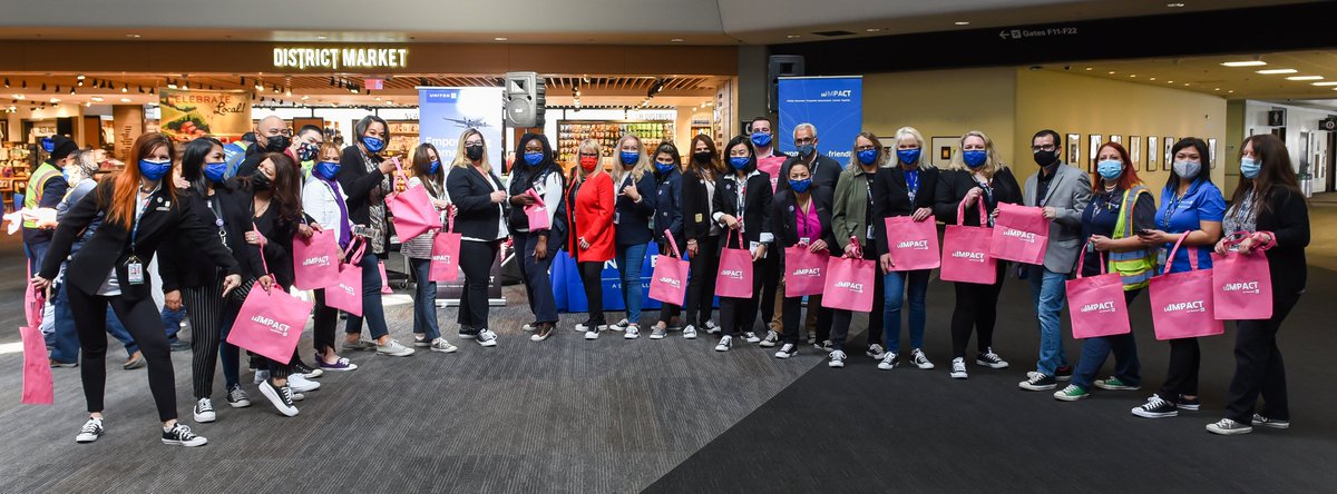 JoniBelknap's tweet photo. @weareunited @Auggiie69 @flySFO @JanetLamkin @MonikaGablowski @MonikaGablowski @sychew51 @StephanieSFOSIS @annie54c SFO uIMPACT event today celebrating Women's History Month. "Wear your shoes, ladies. There's glass everywhere." #uIMPACT #teamsfo #uawinningsfo https://t.co/xNmnonpDxF