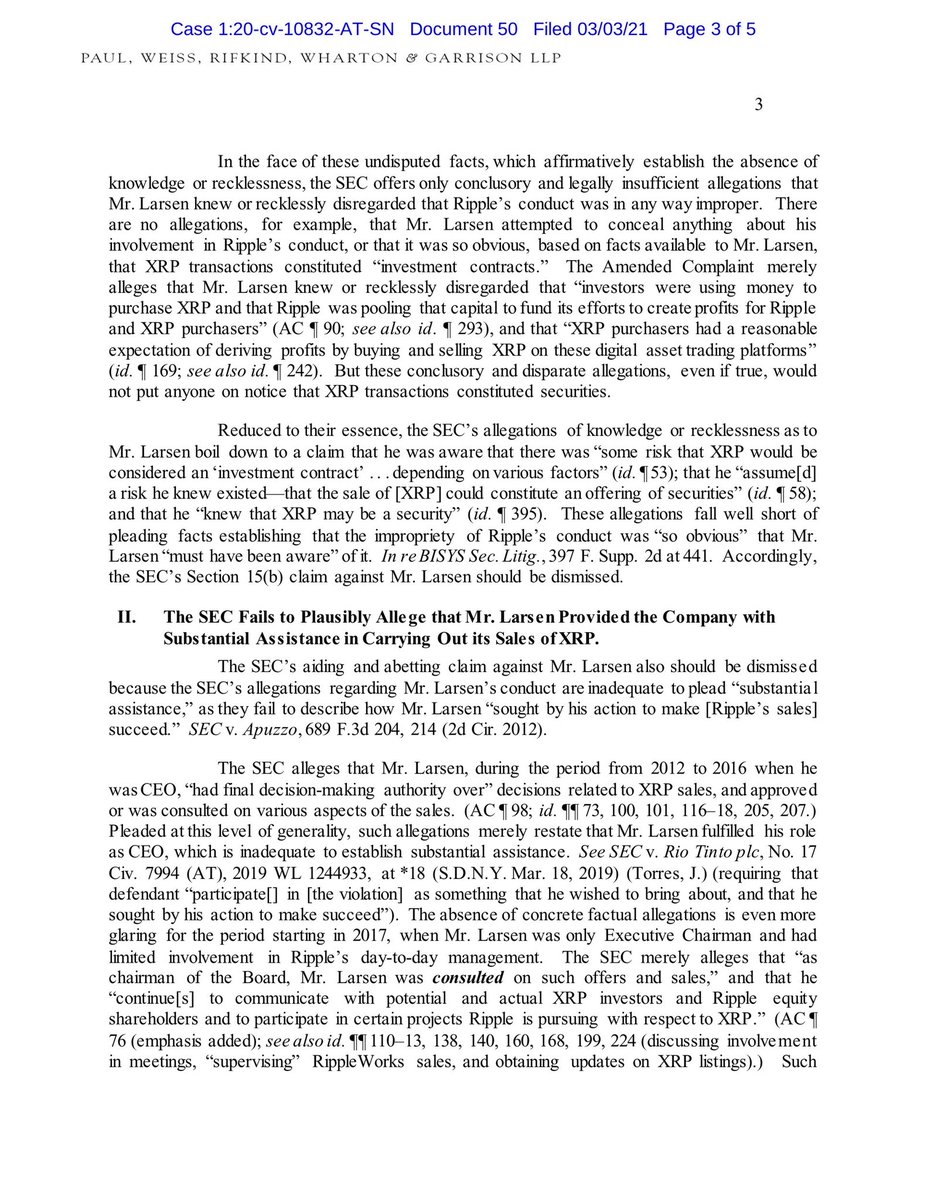 James K. Filan 🇺🇸🇮🇪 on Twitter "Larsen letter…