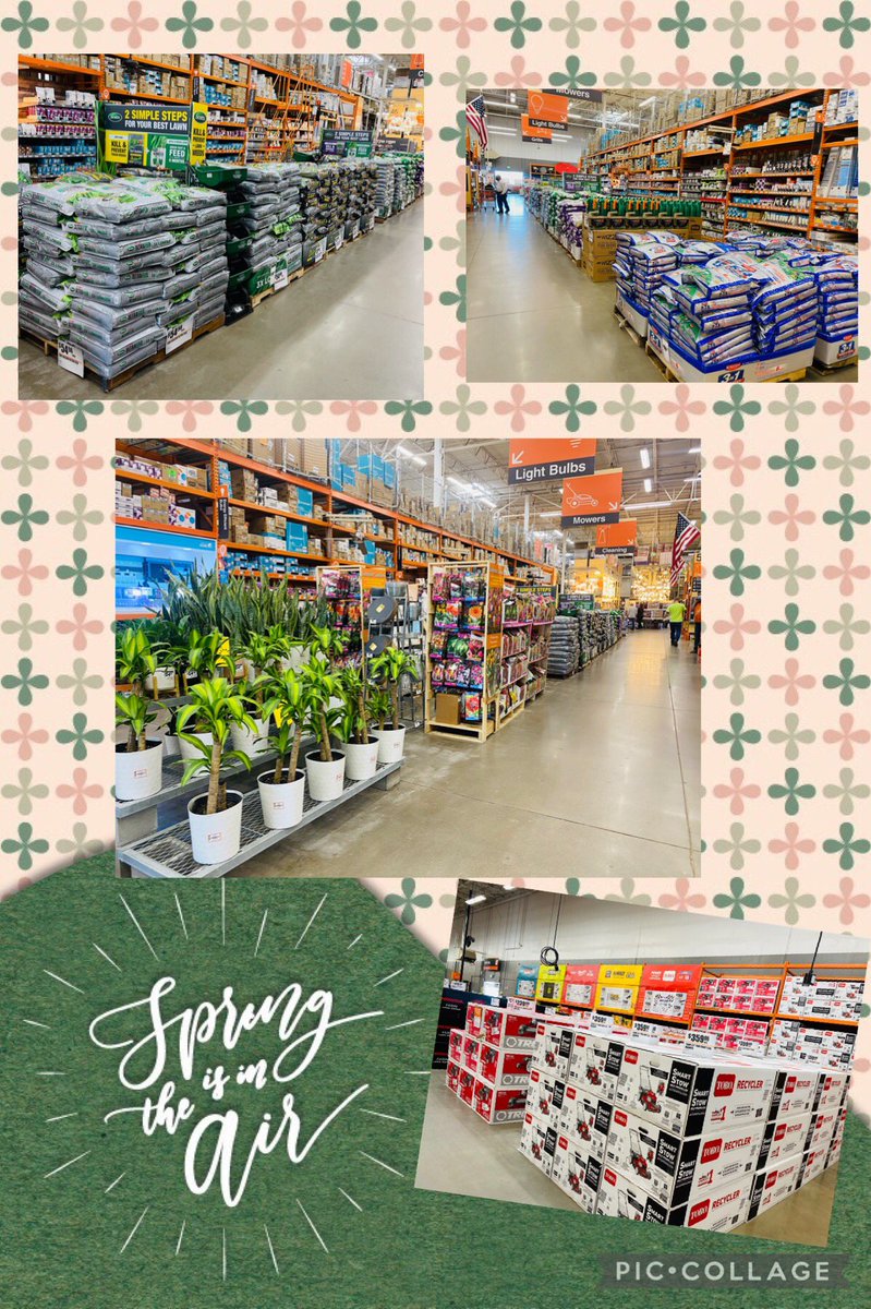 Spring is in the air and here at the Keller Home Depot we’re ready for all our customers needs!!