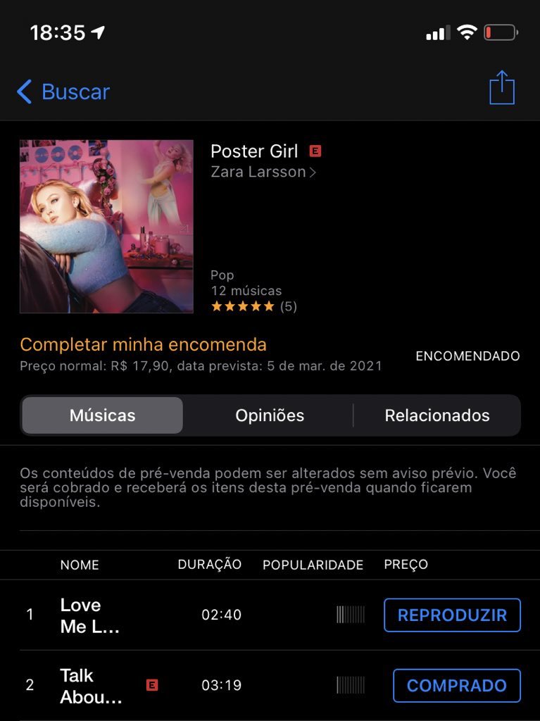 itsviine's tweet photo. @zaralarsson Waiting for the album and ur follow bae 💖🙏🏻💖 #PreOrderPosterGirl https://t.co/xdKBG64M0L