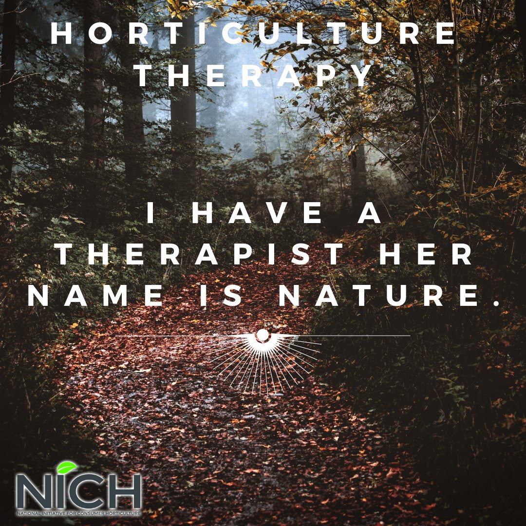 Horticultural therapy combines gardening and social services to improve the lives of people with physical and mental health problems. -Seed Your Future 
#horticulturetherapy
#therapy
#NICH
#nichmastergardener
#plantsdothat
#plants
#mothernatureheals
#horticulture
#wellbeing