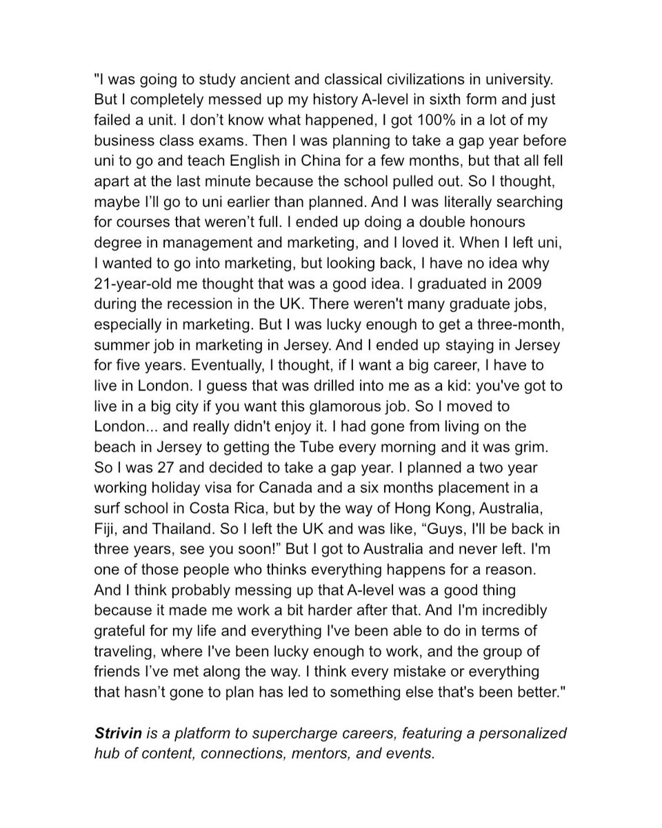 shirtsofstartup's tweet image. "I was going to study ancient and classical civilizations in university. But I completely messed up my history A-level in sixth form and just failed a unit. I don’t know what happened, I got 100% in a lot of my business class exams...”

#shirtsofstartups #entrepreneur #startup