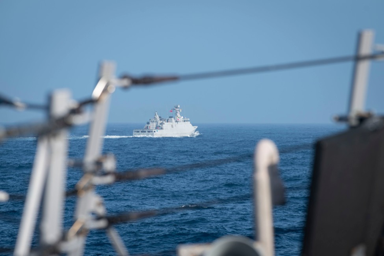 TheCVN69's tweet photo. Wow what a day! #LightningHandshake2021 had us busy training alongside the Moroccan🇲🇦 maritime forces. Surface warfare ✔️,anti-submarine warfare ✔️, air and strike warfare ✔️ https://t.co/INFOvHuGPj