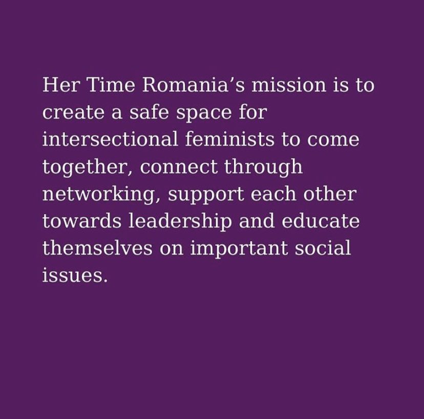 vssia2020's tweet photo. ❗Wednesday Who❗️Dedicată tinerelor între 14 și 24 de ani, HerTime Romania este o comunitate ce activează pentru sprijinirea femeilor în domeniul de leadership prin networking. #vssi #hertime #ww https://t.co/NkDiVoObMu