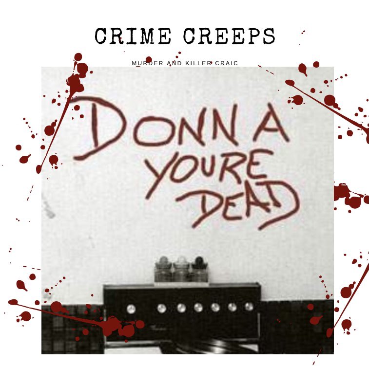 Imagine coming home to that on your wall......

Shit myself I would.

Donna doesn’t know how lucky she was.

Check out episode 7 to see what the hell I’m talking about 🙈🎙

#serialkillers #serialkiller #pauldenyer #podcastrecommendation #podcast #newpodcast #murder #murderinos