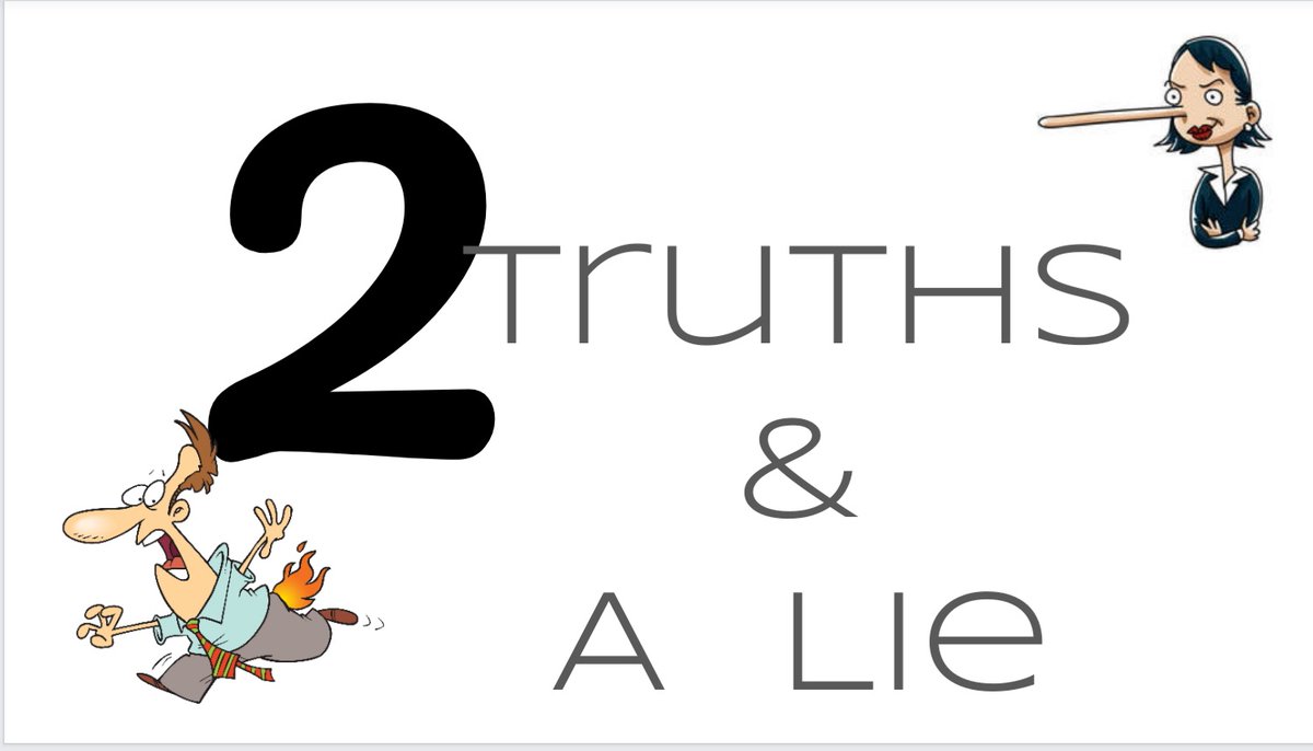 joann_sandford's tweet photo. Lots of fun trying out a new math warm-up in Grade 6 today. Want to work on representing, proving, and crafting arguments? Try two truths and a lie...@SHJH_FALCONS had me convinced! #HRCEmath #mtbos #iteachmath #mathwarmups https://t.co/RKwwFacMIm