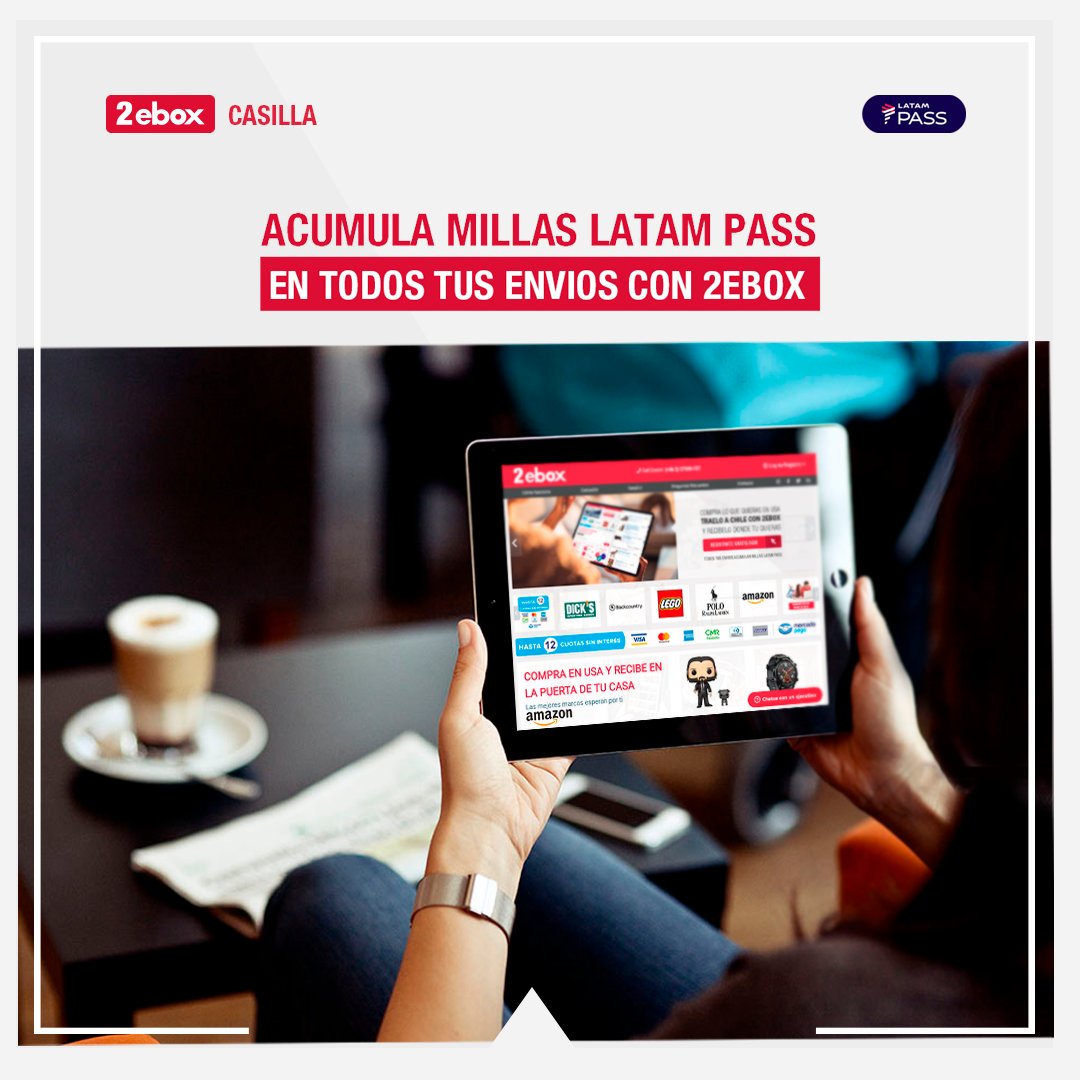 2ebox - Compra en #USA y recibe en Chile tweet media