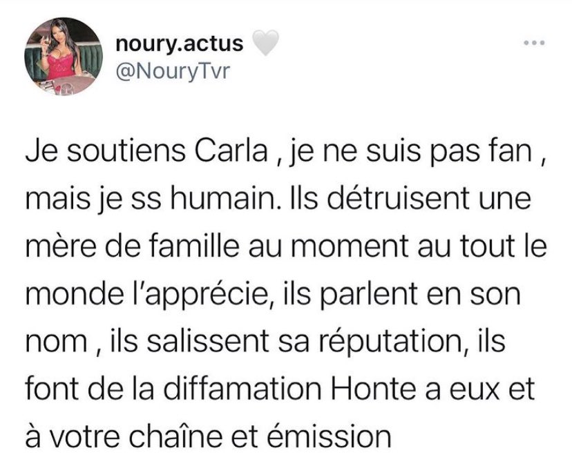 EQuinchon's tweet photo. Pas de Carla je regarde pas #BoycottLesMarseillais #CarlaMoreau #soutienacarla https://t.co/d9LWVdKmKZ