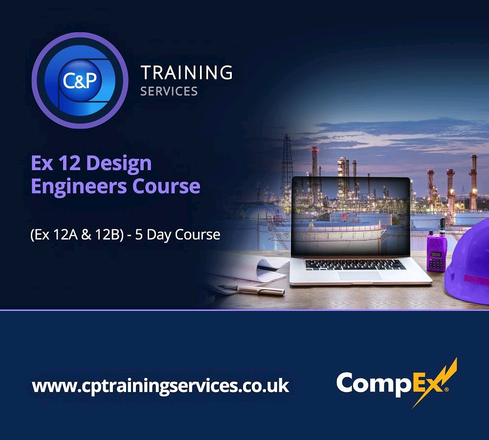 cpengineering's tweet image. CompEx Ex 12 Design Engineer (5 Day) Course

Our training company, C&amp;amp;P Training Services is running the next Ex12 course from the 26th - 30th April 2021..find out more and how to book&amp;gt; bit.ly/2T71DOl