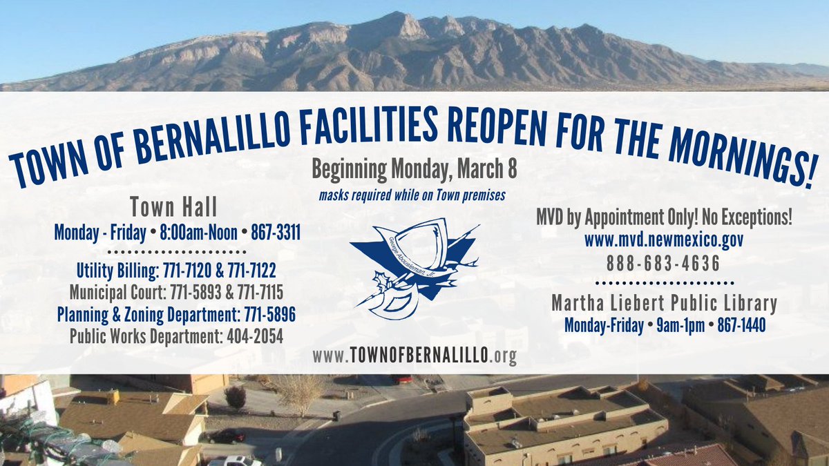 Town of Bernalillo tweet media