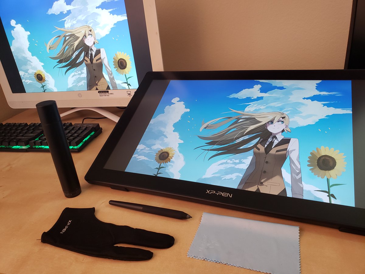 Jourd4n_'s tweet photo. Surprise! Me and @xppenusa are gonna be hosting a giveaway of the Artist 22 2nd Gen tablet! If you are interested in entering, here's how to do so:

1) Follow @Jourd4n_ and @xppenusa.
2) Retweet this tweet.
3) Tag a friend that might be interested. 

Good luck!👀 https://t.co/sAQMsupRsN
