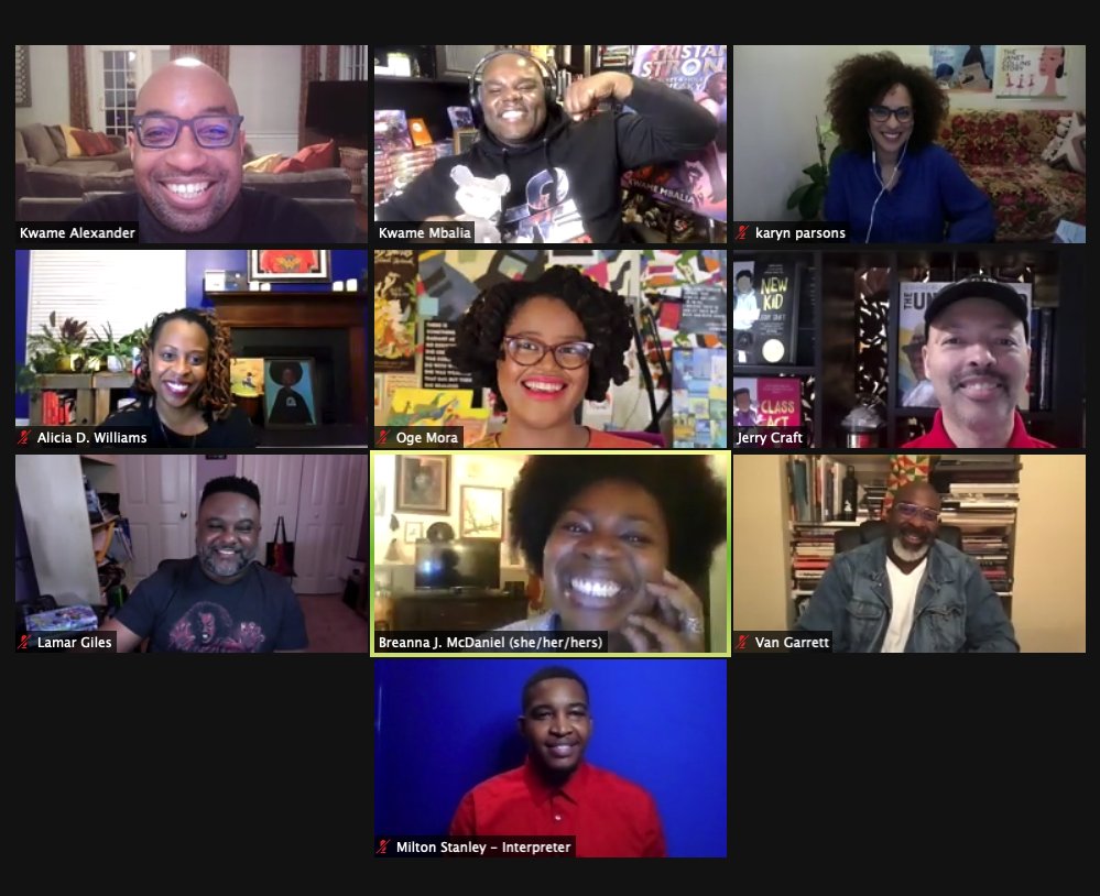 If you missed out on the #KidLitBlackHistoryMonth Family Feud last Friday, you're in luck! You can watch a replay of the event on our website until 3/26. Bonus, downloadable Q&A graphics available to host your own trivia night! ➡️  bit.ly/3e5nv8q