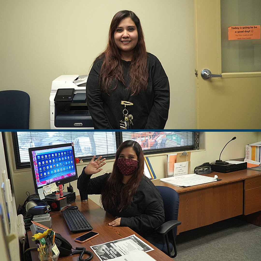 MEET BRYAN ISD: “Sometimes I see people not getting as involved as they should because they don’t speak English. I think that doesn’t matter. I think Bryan ISD has very good Spanish-speakers who can help you out with anything.”-Karen Ramos Loredo, <a href="/BISD_MCHarris/">BISD  MCHarris</a>  receptionist.