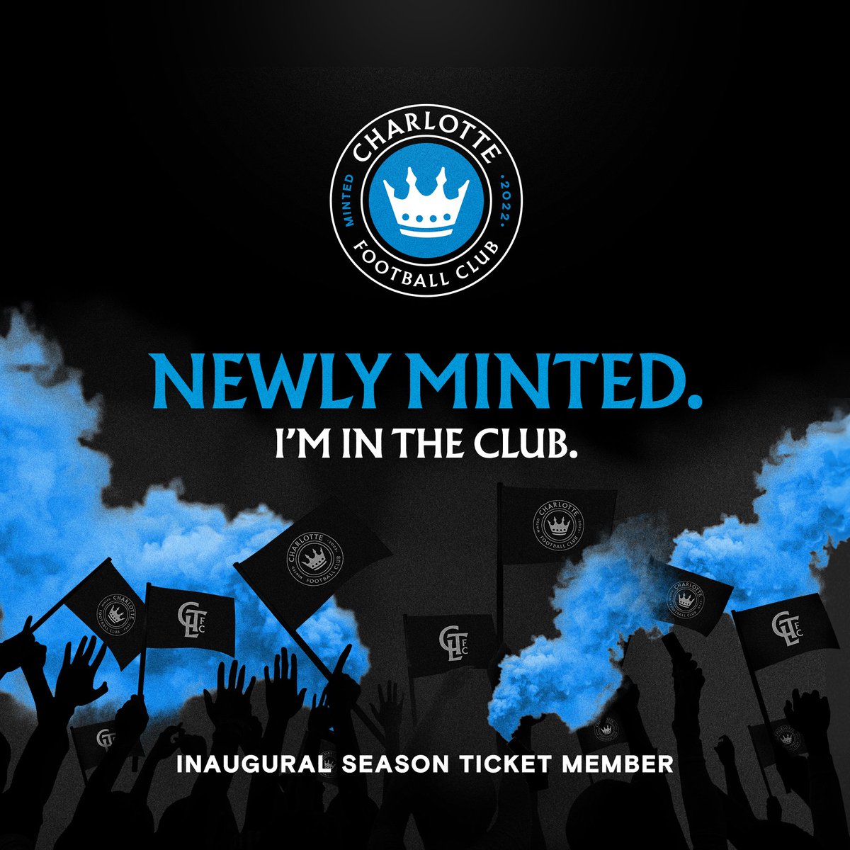 KeepPounding84's tweet photo. Let's Go! @CharlotteFC @MintCityColl @MCCLKN #ForTheCrown #Mintality #Minted #CLT https://t.co/73KjhFYUWh