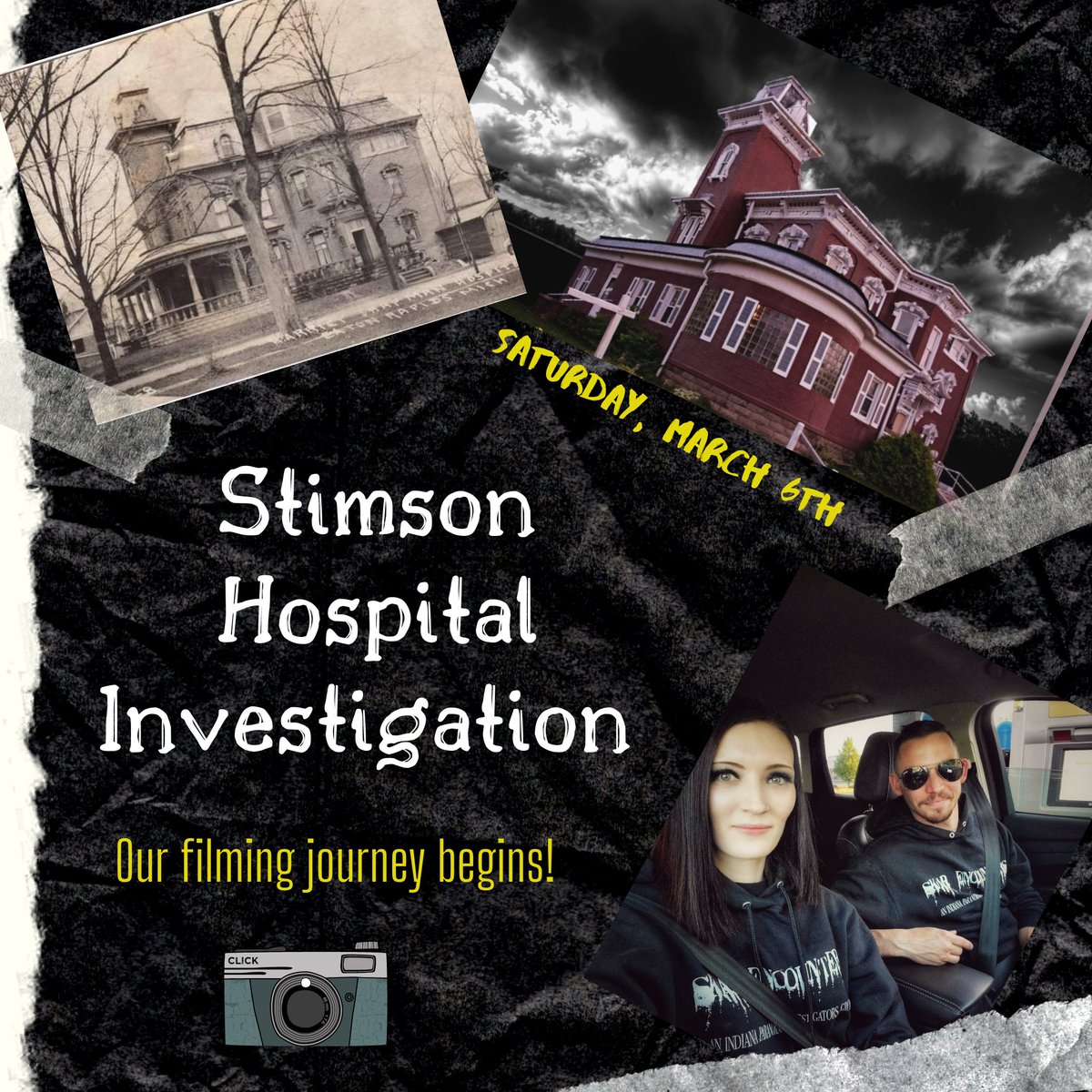 Filming for our brand new YouTube series officially begins this Saturday! 
We cannot wait to launch the first episode to share with you all. 👻 In the meantime please subscribe to our channel (link in bio), thank you!
#youtubechannel #paranormal #hauntedhospital #subscribe