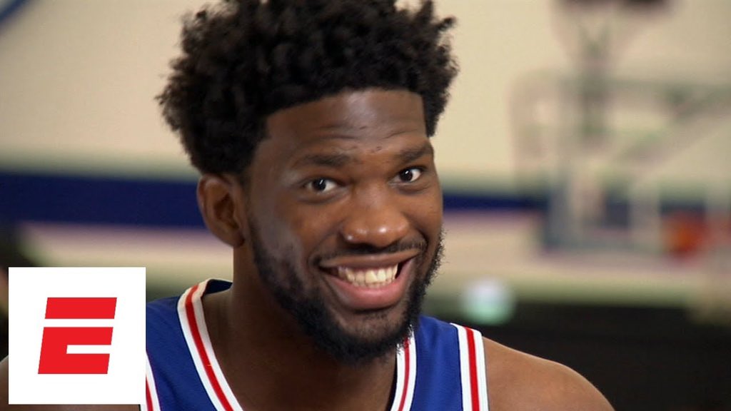 SportsArePhilly's tweet photo. Joel Embiid single handedly made the entire Utah Jazz roster cry tonight #HereTheyCome https://t.co/G4ZxZ5Hur0