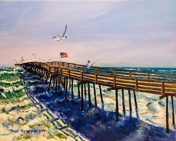 jjsart's tweet photo. New artwork for sale! - "The Old Outer Banks Fishing Pier" - https://t.co/2kaXKDIJ17 @fineartamerica https://t.co/0XBJmebHnf