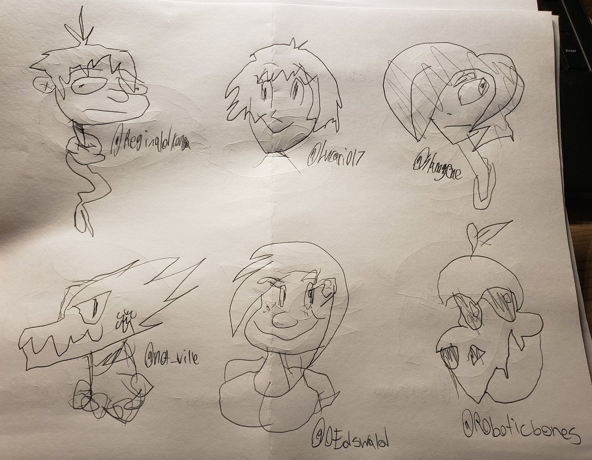 Draw mutual OCs poorly batch 2

Still rockin the left hand

Enjoy? 