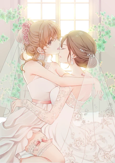正面密着型な百合好き、対面座位好き 