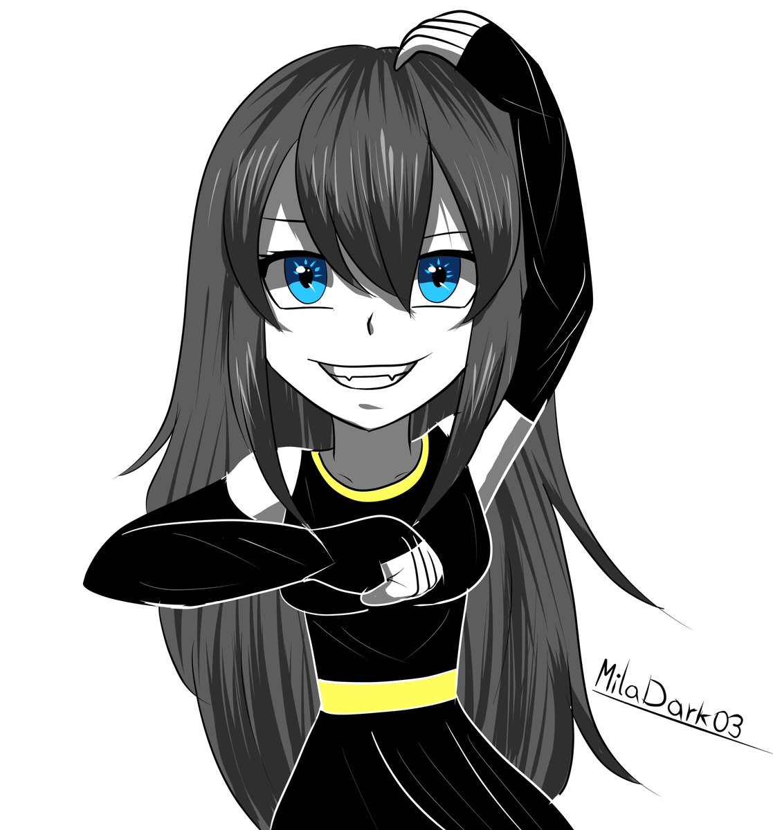 MilaDark03's tweet photo. a trabajar se dijo, terminare de editar el video y luego de eso avanzare el comic de invasor zim para que la historia no quede inconclusa , me gusta este estilo, una mezcla de blanco y negro con color, quiero decir que solo se pinta la ropa y los ojos #Meli #bluebest #bestiaazul https://t.co/ZZKIEoauJg