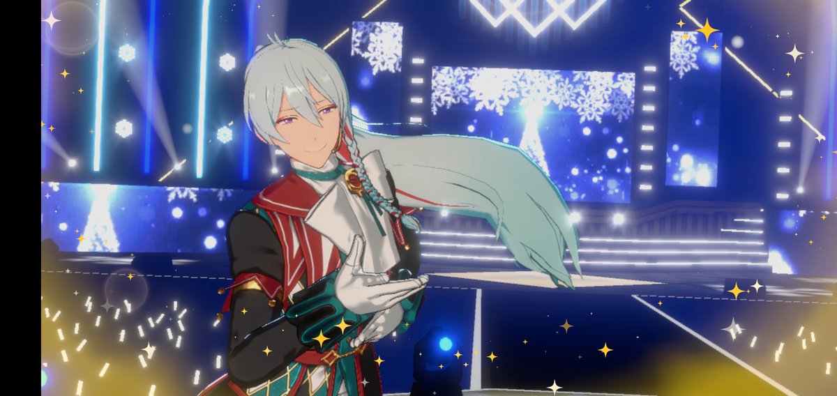 享楽者のデッドエンド日々樹渉 衣装フィーチャー 最初のくるくると髪の