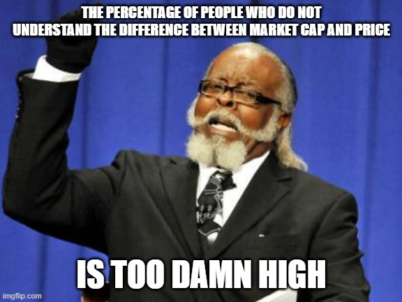 benjamincowen's tweet photo. Retweet if you agree. People need to understand the difference between price and market cap. SUPPLY MATTERS https://t.co/wufL7nij5i