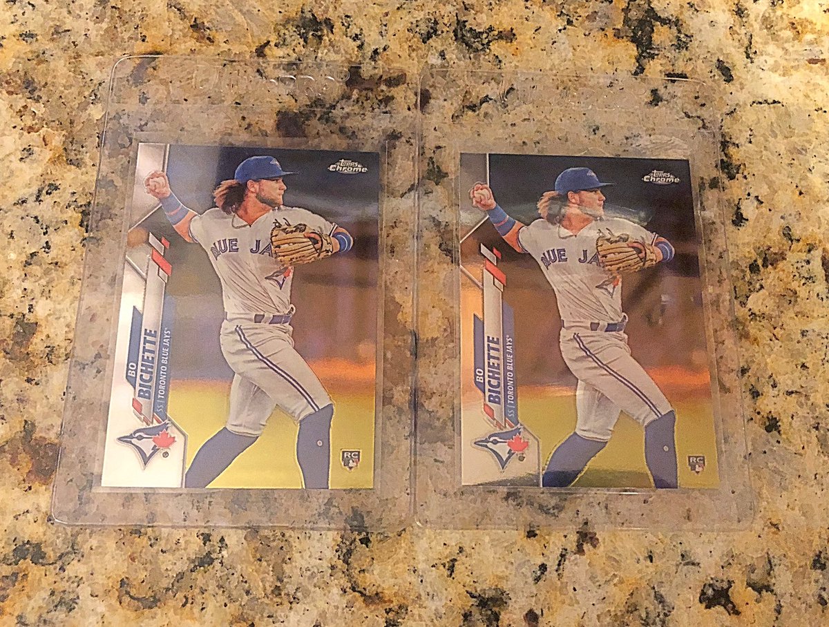 Bo Bichette Topps Chrome RCs
$20 per https://t.co/jjXfF0k8c6