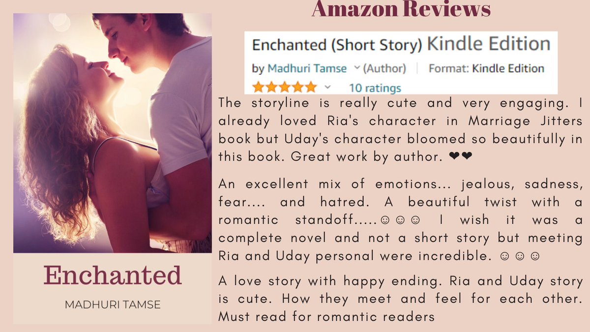 Madhuri0302's tweet photo. For those who were waiting to read the story of Ria Dewan and Uday Khanna (side characters of eBook Marriage Jitters), here it is https://t.co/6rNa7n9EHB
#kindle #shortstories #marriagejitters #loveatfirstsight #firstsightlove #lovestories #bestseller https://t.co/d3x0WLpVL7