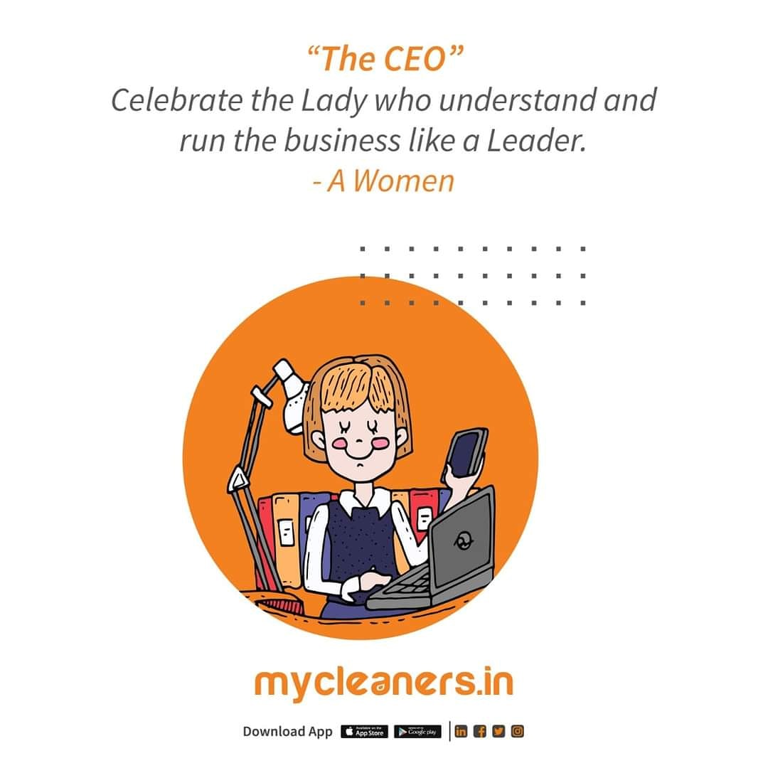 MycleanersIn's tweet image. Women’s day is not one day, its today, tomorrow &amp;amp; every day!

Mycleaners cares for your office wear and delicate fabrics in the same way you take care of your business &amp;amp; office.

#mycleaners #womensdayspecial #womenempoweringwomen #womenpower #simplifyinghomeandlife